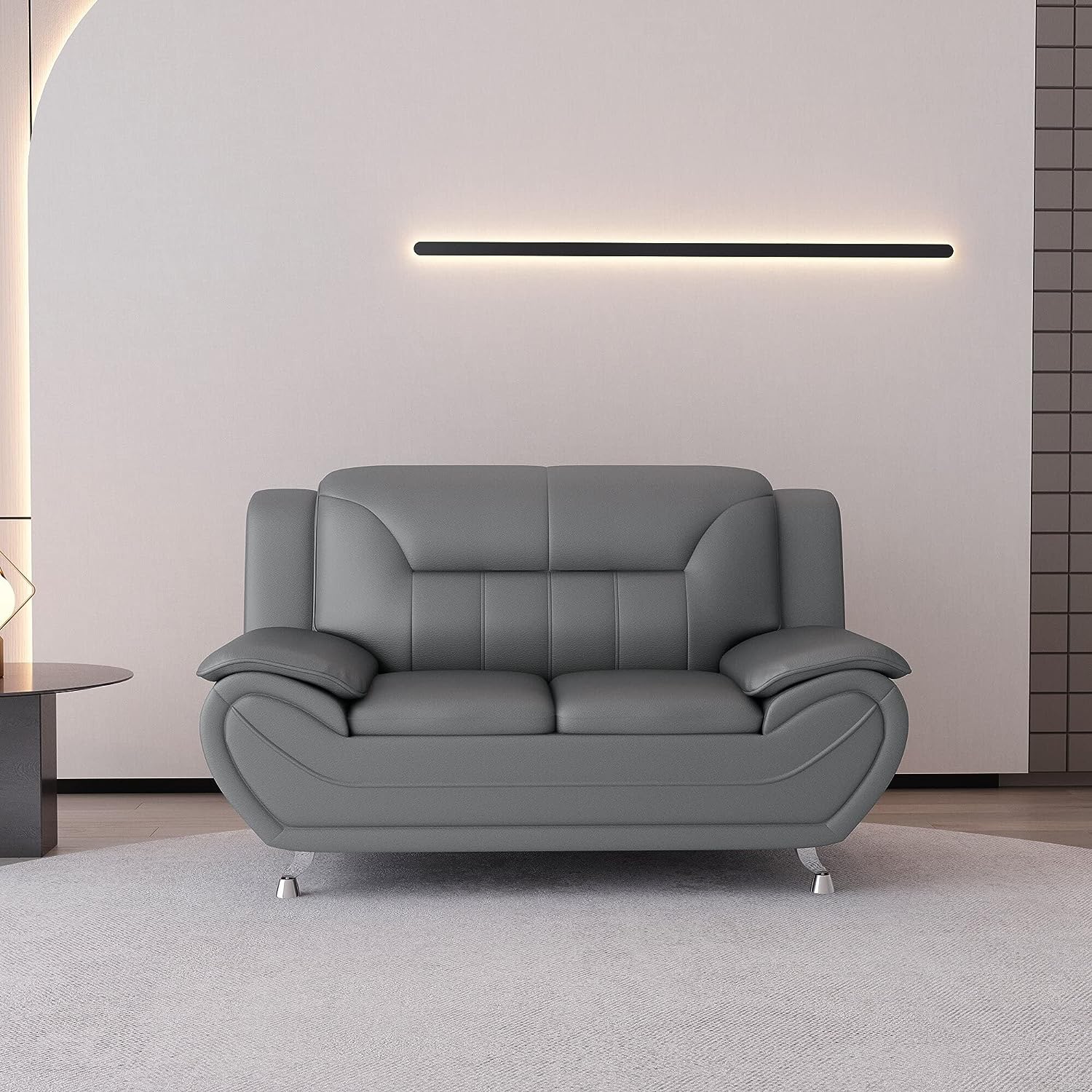 Venecia Sofa Set Grey - Image 7