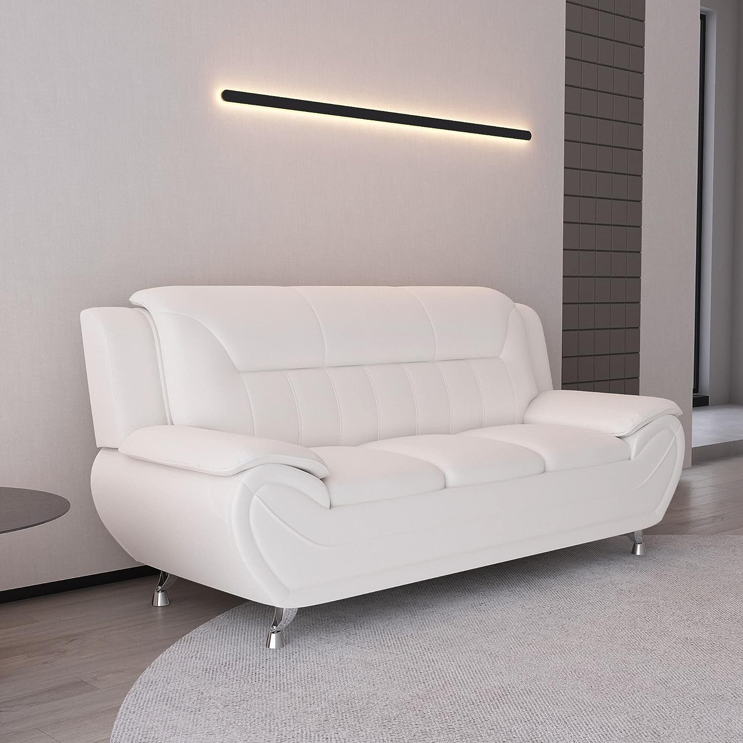 Venecia Sofa Set White - Image 6