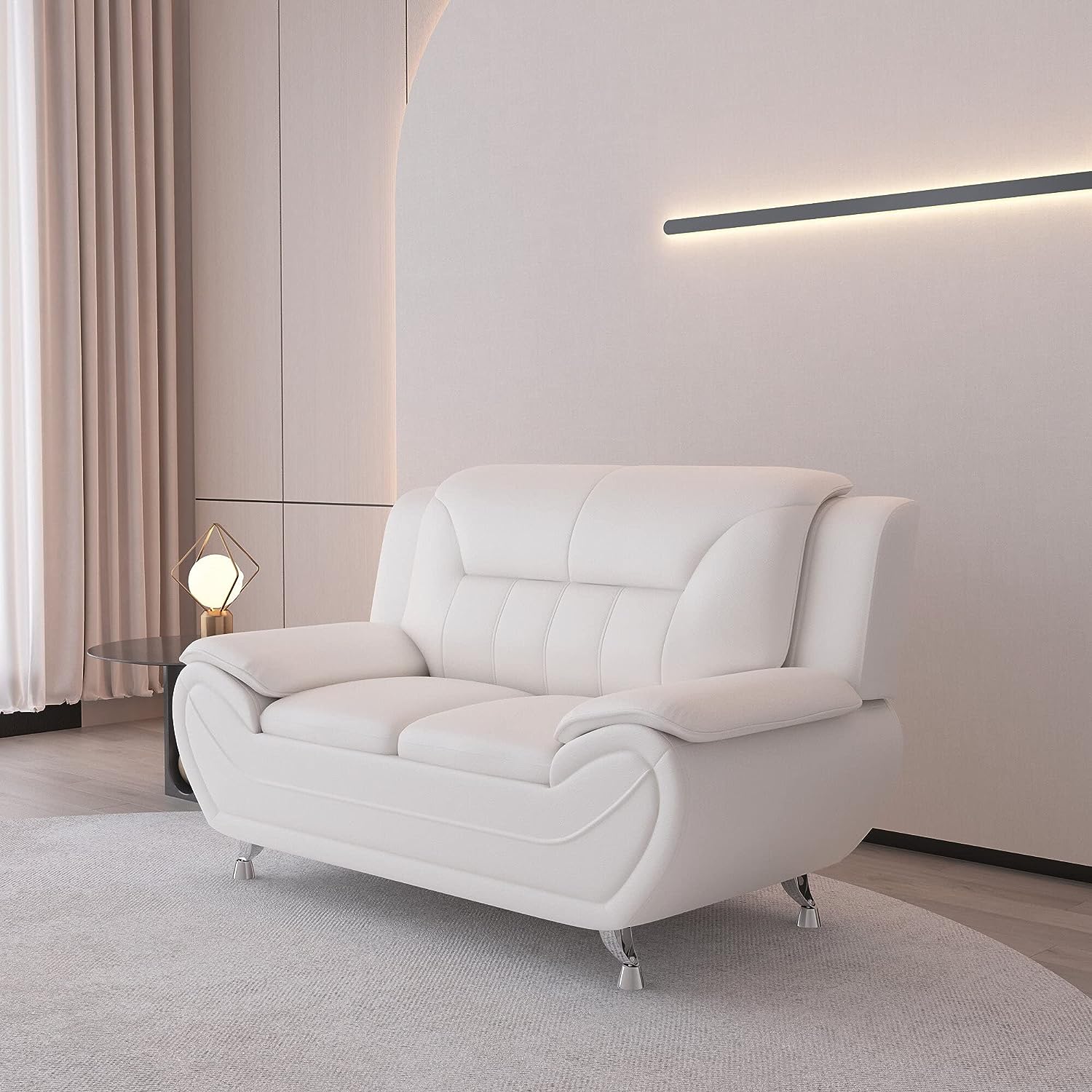 Venecia Sofa Set White - Image 7