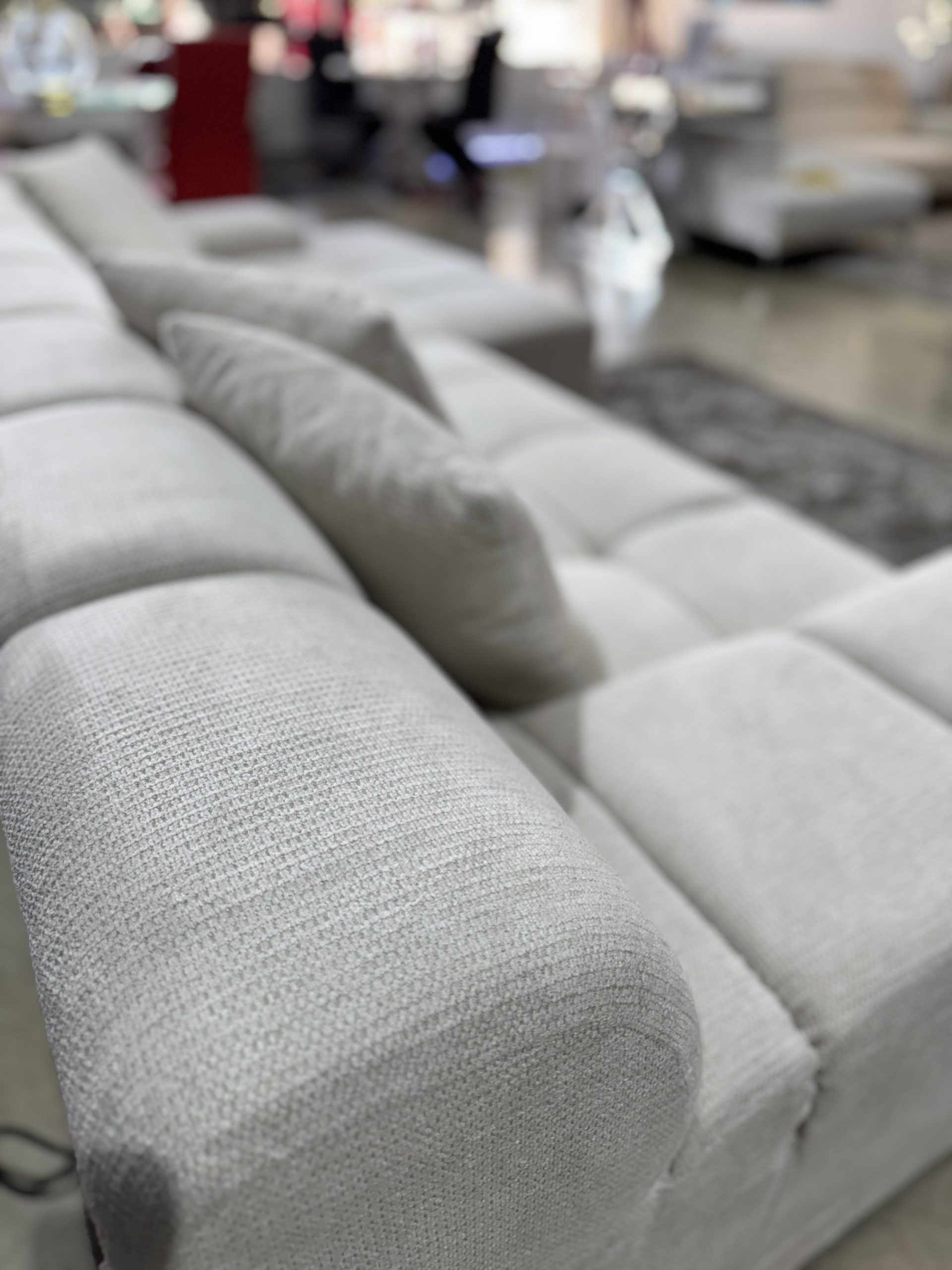 Midtown Sectional Cream RIGHT - Image 12