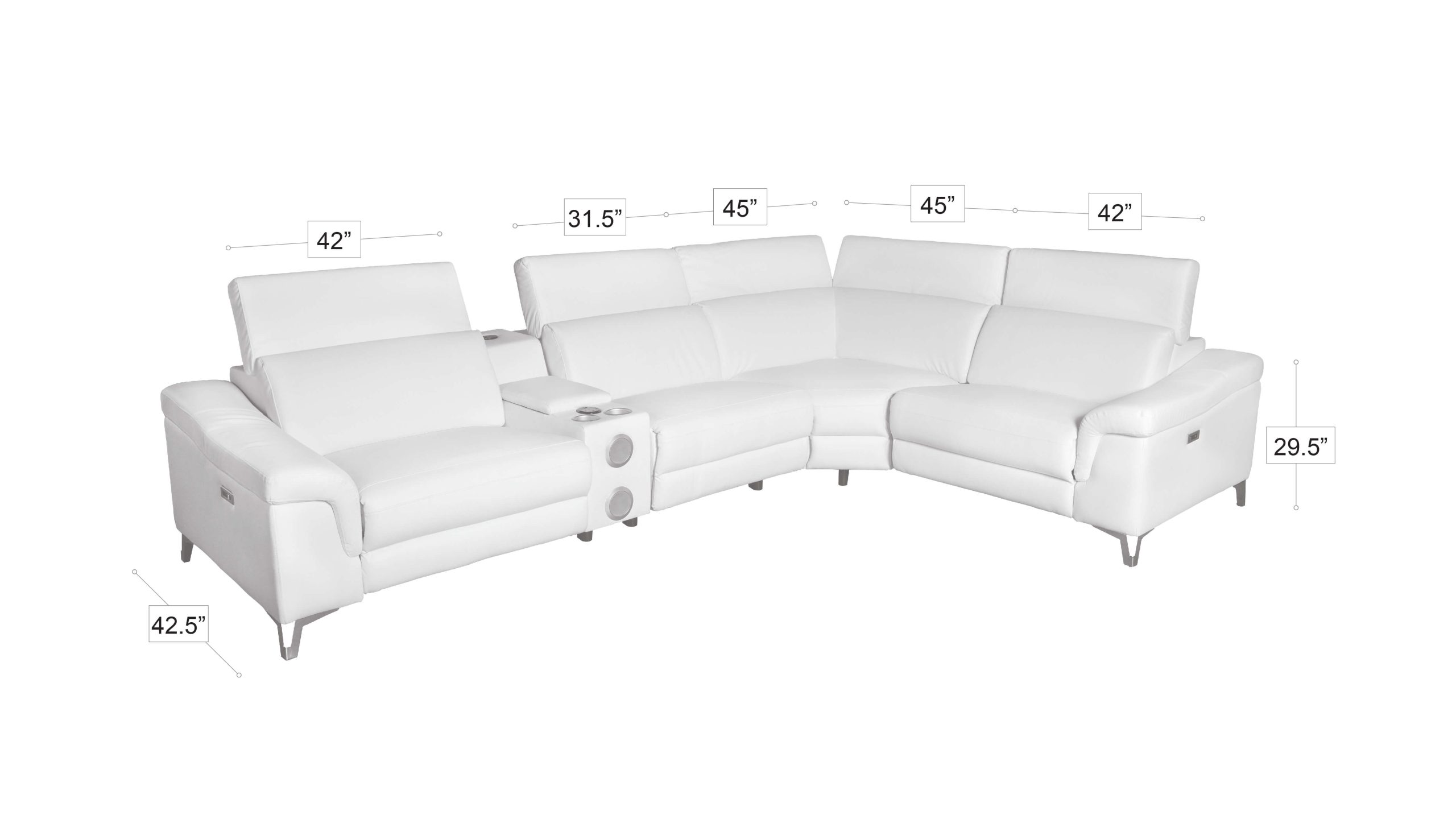 Spartacus Recliner Model 2025 Black - Image 2